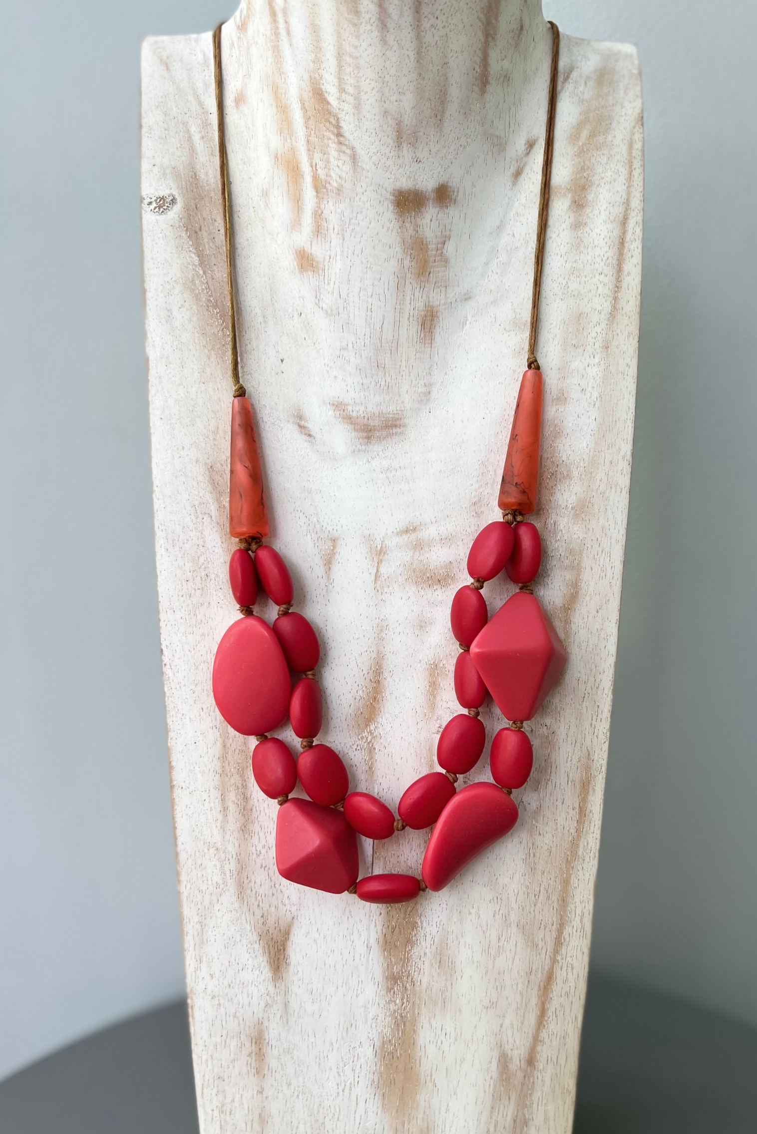 Necklace NBB352 - Red