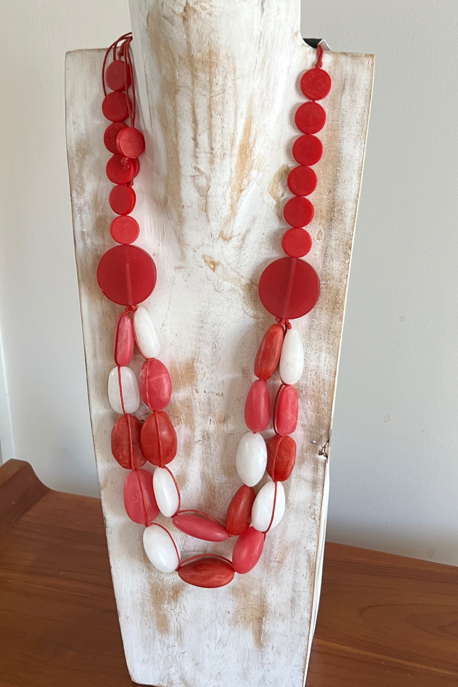 Necklace NBB402 - Red