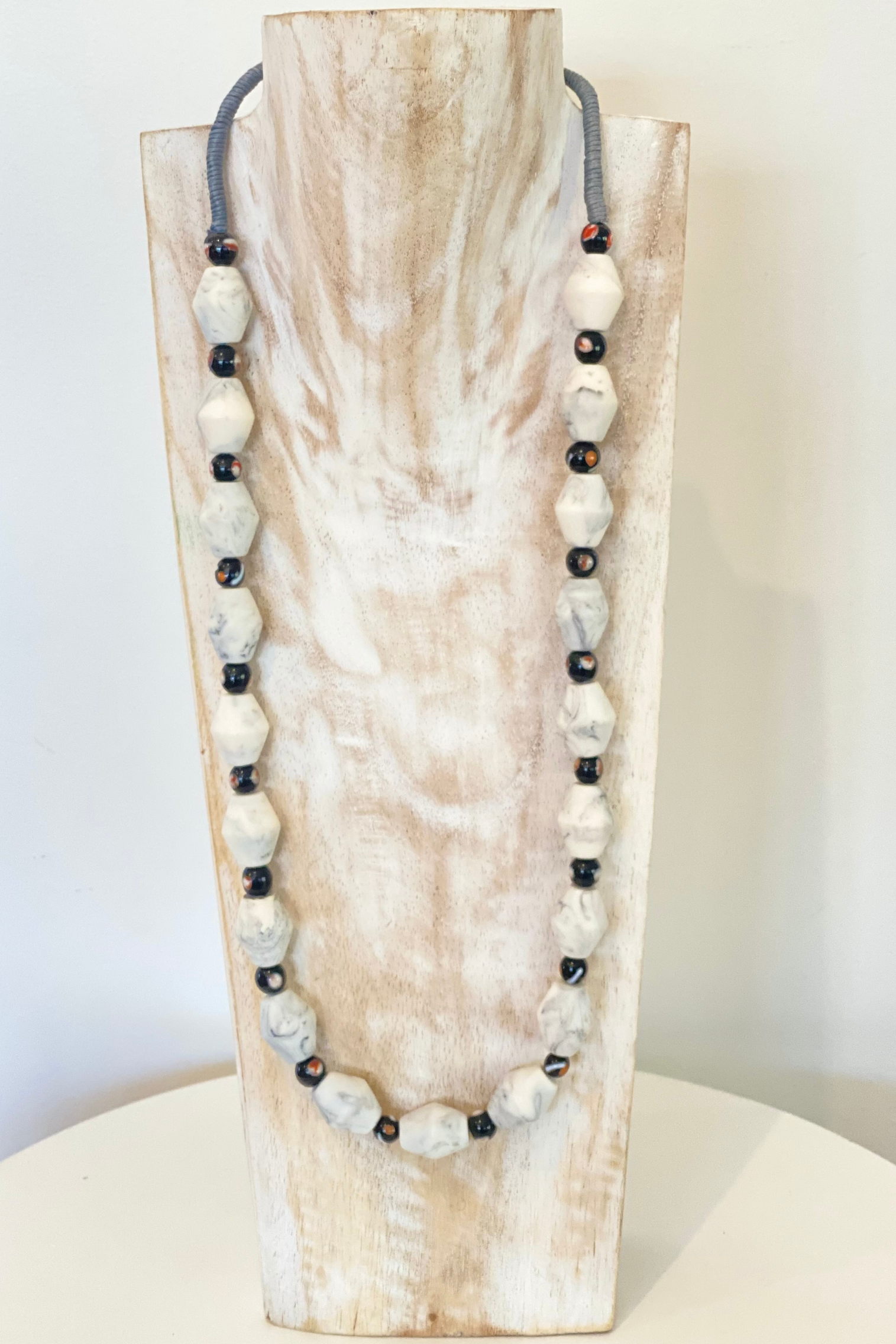 Necklace  NBB308 Marble